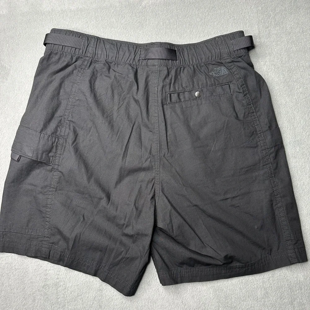 The‎ North Face Ripstop Cargo EZ Shorts Mens Small Black Belted Hiking NF0A7Q9S